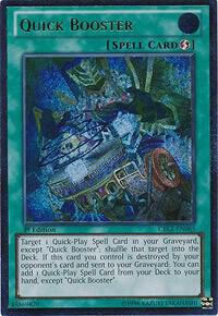 Quick Booster (UTR) - Cosmo Blazer YuGiOh trading card