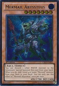 Mermail Abyssteus (UTR) - Cosmo Blazer (CBLZ) #CBLZ-EN083 - Ultimate Rare YuGiOh Trading Card