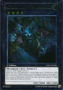 Artorigus, King of the Noble Knights (UTR) - Cosmo Blazer (CBLZ) #CBLZ-EN086 - Ultimate Rare YuGiOh Trading Card