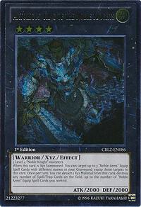 Artorigus, King of the Noble Knights (UTR) - Cosmo Blazer YuGiOh trading card