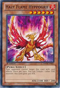 Hazy Flame Hyppogrif - Structure Deck: Onslaught of the Fire Kings YuGiOh trading card