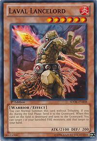 Laval Lancelord - Structure Deck: Onslaught of the Fire Kings (SDOK) #SDOK-EN008 - Common / Short Print YuGiOh Trading Card