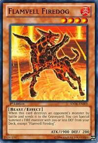 Flamvell Firedog - Structure Deck: Onslaught of the Fire Kings (SDOK) #SDOK-EN009 - Common / Short Print YuGiOh Trading Card
