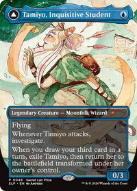 Tamiyo, Inquisitive Student - Secret Lair Showdown (SLP) #49 - Promo Magic: The Gathering Trading Card