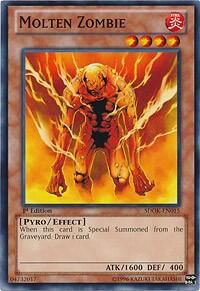 Molten Zombie - Structure Deck: Onslaught of the Fire Kings (SDOK) #SDOK-EN015 - Common / Short Print YuGiOh Trading Card