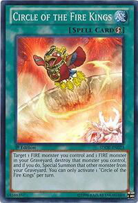 Circle of the Fire Kings - Structure Deck: Onslaught of the Fire Kings (SDOK) #SDOK-EN023 - Super Rare YuGiOh Trading Card