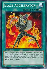 Blaze Accelerator - Structure Deck: Onslaught of the Fire Kings (SDOK) #SDOK-EN025 - Common / Short Print YuGiOh Trading Card