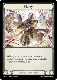 Flurry - Armory Deck Origins: Hala (AHA) #AHA027 - Basic Flesh and Blood Trading Card