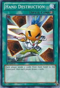 Hand Destruction - Structure Deck: Onslaught of the Fire Kings (SDOK) #SDOK-EN028 - Common / Short Print YuGiOh Trading Card