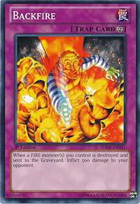 Backfire - Structure Deck: Onslaught of the Fire Kings (SDOK) #SDOK-EN031 - Common / Short Print YuGiOh Trading Card