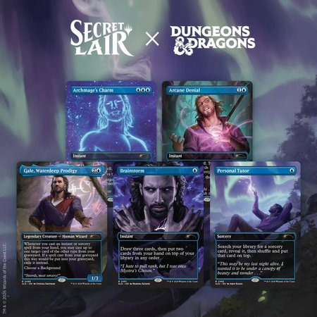 Secret Lair Drop: Secret Lair x Dungeons & Dragons: Gale’s Ambition - Non-Foil Edition - Secret Lair Drop Series Magic: The Gathering trading card