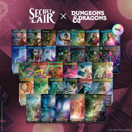 Secret Lair Drop: Roll for Initiative Superdrop: The Chromatic Dragon’s Hoard Foil Bundle trading card from Secret Lair Drop Series Secret Lair Drop: Roll for Initiative Superdrop: The Chromatic Dragon’s Hoard Foil Bundle - Secret Lair Drop Series Magic: The Gathering trading card