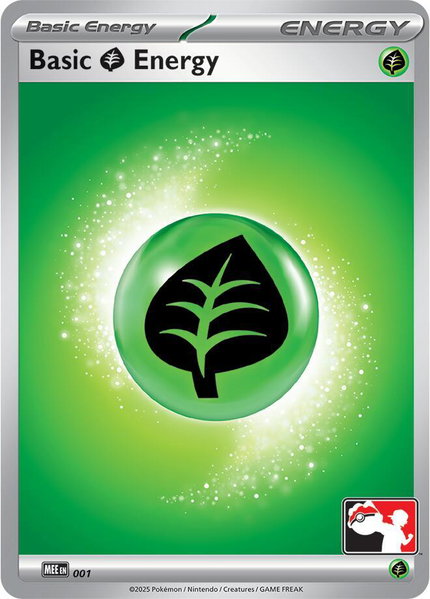 Basic Grass Energy - MEE001 trading card from Prize Pack Series Cards Basic Grass Energy - MEE001 - Prize Pack Series Cards Pokémon trading card