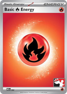 Basic Fire Energy - MEE002 - Prize Pack Series Cards #2 - Common Pokémon Trading Card