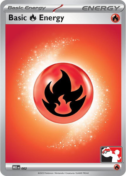 Basic Fire Energy - MEE002 trading card from Prize Pack Series Cards Basic Fire Energy - MEE002 - Prize Pack Series Cards Pokémon trading card