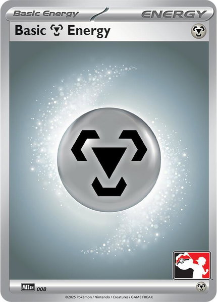 Basic Metal Energy - MEE008 trading card from Prize Pack Series Cards Basic Metal Energy - MEE008 - Prize Pack Series Cards Pokémon trading card