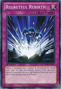 Regretful Rebirth - Structure Deck: Onslaught of the Fire Kings YuGiOh trading card