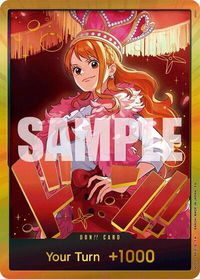 DON!! Card (Nami) (Gold) - Extra Booster: One Piece Heroines Edition (EB-03) #null - DON!! One Piece Trading Card