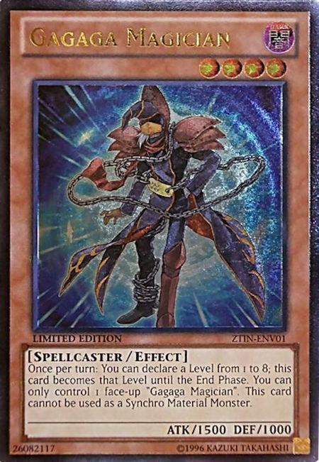 Gagaga Magician (UTR) - 2013 Zexal Collection Tin YuGiOh trading card