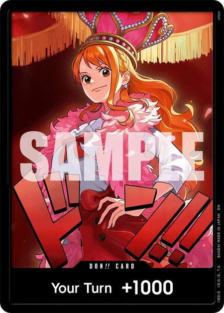 DON!! Card (Nami) trading card from Extra Booster: One Piece Heroines Edition DON!! Card (Nami) - Extra Booster: One Piece Heroines Edition One Piece trading card