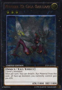 Number 20: Giga-Brilliant (UTR) - 2013 Zexal Collection Tin (ZTIN) #ZTIN-ENV02 - Ultimate Rare YuGiOh Trading Card