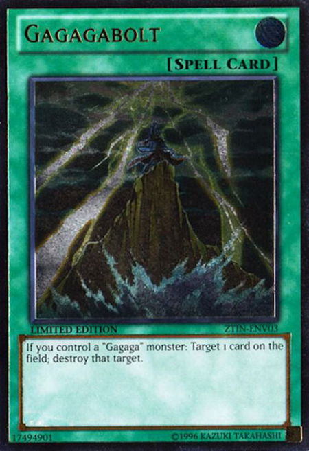 Gagagabolt (UTR) - 2013 Zexal Collection Tin YuGiOh trading card