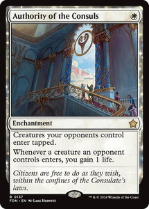 Authority of the Consuls - Promo Pack: Lorwyn Eclipsed (PPECL) #137 - Rare Magic: The Gathering Trading Card