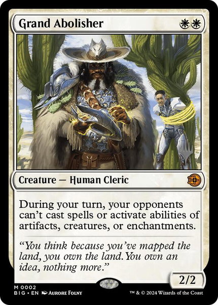 Grand Abolisher - Promo Pack: Lorwyn Eclipsed Magic: The Gathering trading card