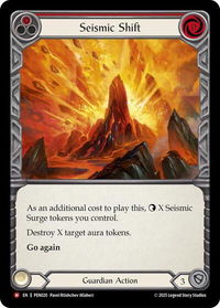 Seismic Shift (Red) - Compendium of Rathe (PEN) #PEN020 - Majestic Flesh and Blood Trading Card