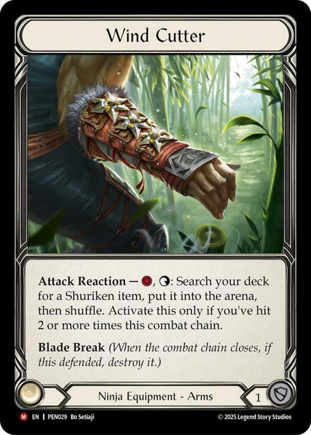 Wind Cutter - Compendium of Rathe Flesh and Blood trading card