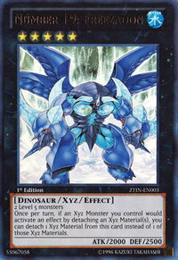 Number 19: Freezadon - 2013 Zexal Collection Tin (ZTIN) #ZTIN-EN003 - Ultra Rare YuGiOh Trading Card