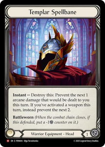 Templar Spellbane - Compendium of Rathe (PEN) #PEN043 - Majestic Flesh and Blood Trading Card