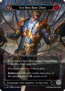 Evo Beta Base Chest (Blue) (Marvel) - Compendium of Rathe (PEN) #PEN069 - Marvel Flesh and Blood Trading Card