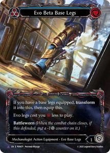 Evo Beta Base Legs (Blue) (Marvel) - Compendium of Rathe (PEN) #PEN071 - Marvel Flesh and Blood Trading Card