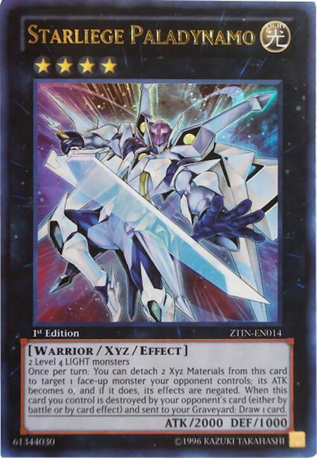 Starliege Paladynamo - 2013 Zexal Collection Tin YuGiOh trading card