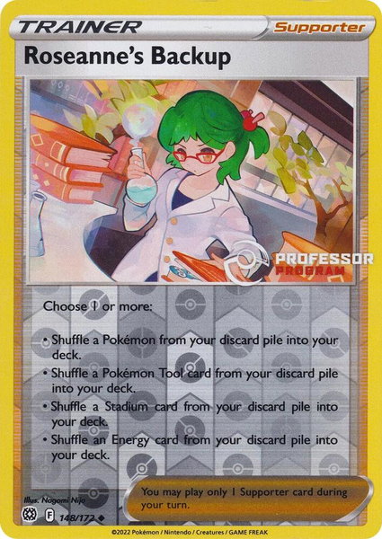 Roseanne's Backup - Professor Program Promos Pokémon trading card