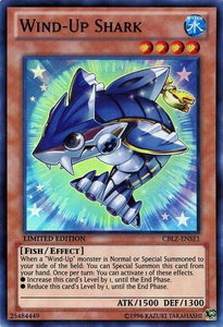 Wind-Up Shark - Cosmo Blazer SE (CBLZ-ENSE) #CBLZ-ENSE1 - Super Rare YuGiOh Trading Card