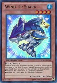Wind-Up Shark - Cosmo Blazer SE (CBLZ-ENSE) #CBLZ-ENSE1 - Super Rare YuGiOh Trading Card