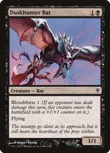 Duskhunter Bat - Duel Decks: Sorin vs. Tibalt (DDK) #6 - Common Magic: The Gathering Trading Card
