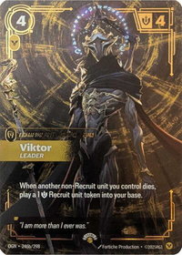 Viktor - Leader - Riftbound Promotional Cards (PR) #246a/298 - Promo Riftbound Trading Card