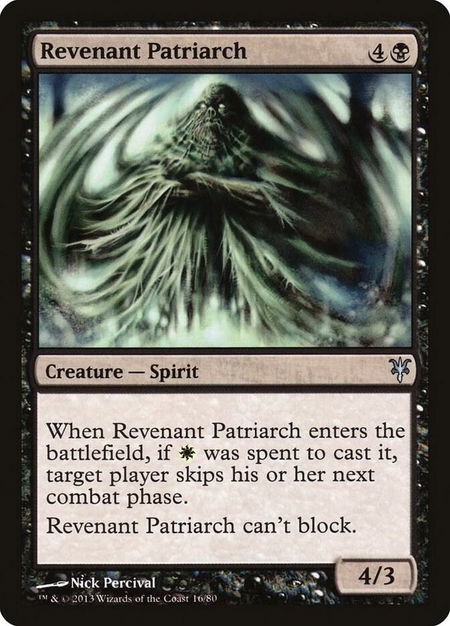Revenant Patriarch - Duel Decks: Sorin vs. Tibalt Magic: The Gathering trading card