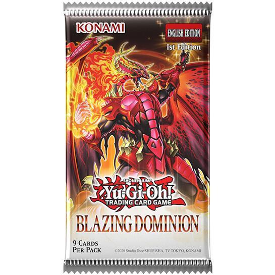 Blazing Dominion Booster Pack [1st Edition] - Blazing Dominion YuGiOh trading card