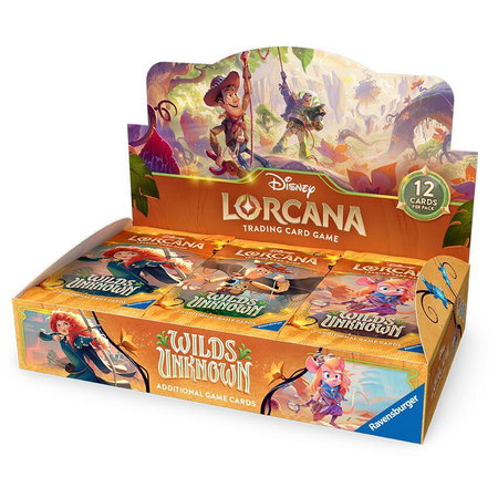 Disney Lorcana: Wilds Unknown Booster Box trading card from Wilds Unknown Disney Lorcana: Wilds Unknown Booster Box - Wilds Unknown Disney Lorcana trading card