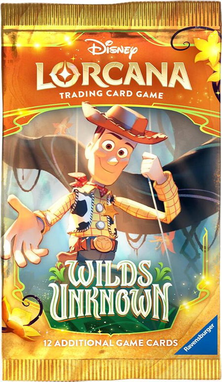 Disney Lorcana: Wilds Unknown Booster Pack trading card from Wilds Unknown Disney Lorcana: Wilds Unknown Booster Pack - Wilds Unknown Disney Lorcana trading card