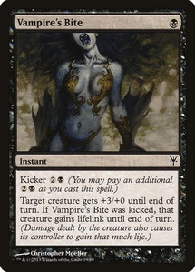 Vampire's Bite - Duel Decks: Sorin vs. Tibalt (DDK) #19 - Common Magic: The Gathering Trading Card