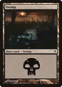 Swamp (80) - Duel Decks: Sorin vs. Tibalt (DDK) #80 - Land Magic: The Gathering Trading Card