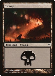 Swamp (79) - Duel Decks: Sorin vs. Tibalt (DDK) #79 - Land Magic: The Gathering Trading Card