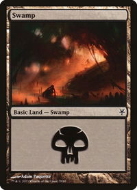 Swamp (79) - Duel Decks: Sorin vs. Tibalt (DDK) #79 - Land Magic: The Gathering Trading Card