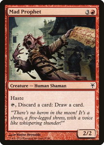 Mad Prophet - Duel Decks: Sorin vs. Tibalt (DDK) #51 - Common Magic: The Gathering Trading Card