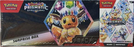 Prismatic Evolutions Booster Bundle + Surprise Box Bundle (Sam's Club) - SV: Prismatic Evolutions Pokémon trading card